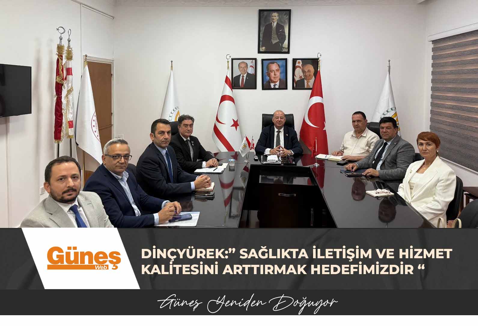 Dinçyürek:” Sağlıkta iletişim ve hizmet kalitesini arttırmak hedefimizdir “