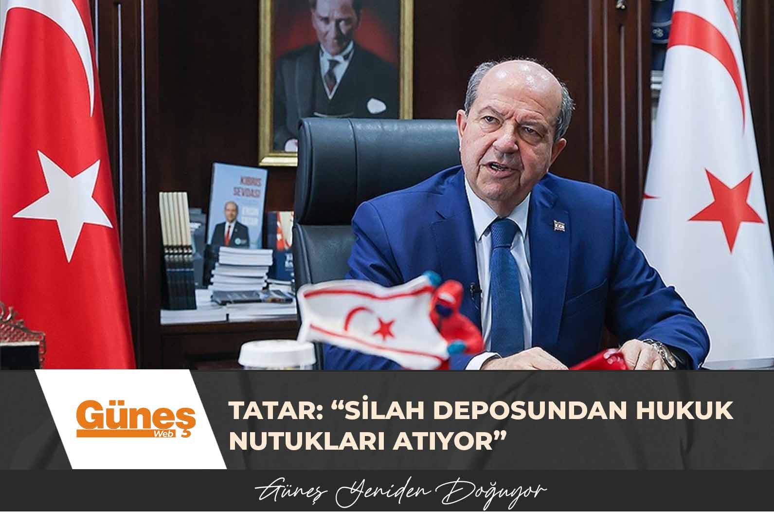 TATAR: “SİLAH DEPOSUNDAN HUKUK NUTUKLARI ATIYOR”