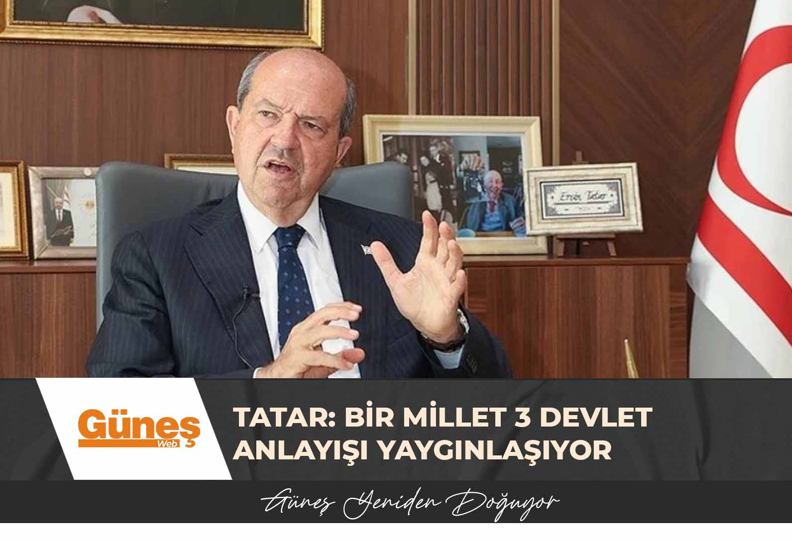 Tatar, TDT Devlet Başkanları Konseyi öncesinde konuştu: Bir millet 3 devlet anlayışı yaygınlaşıyor