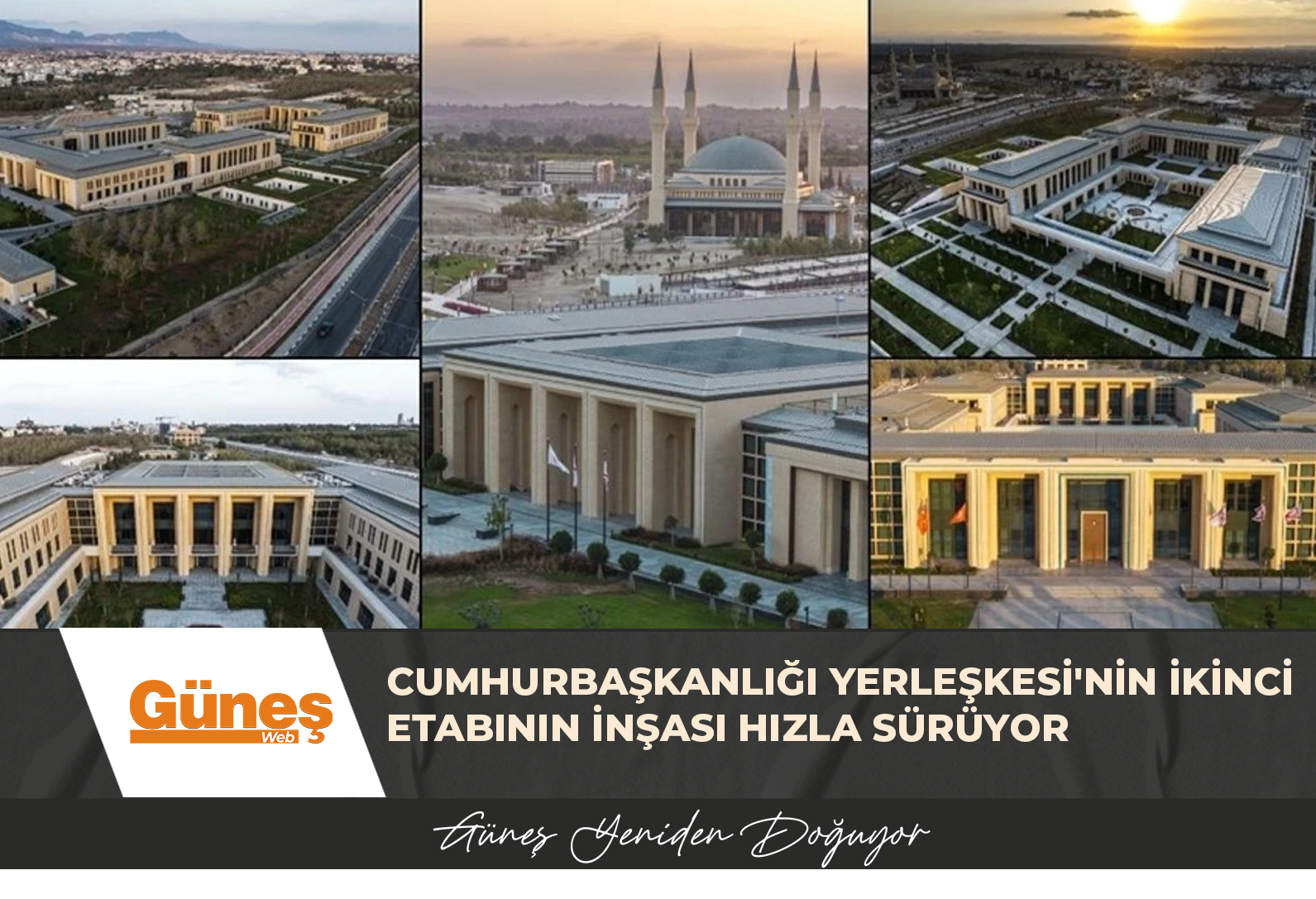 Cumhurbaşkanlığı Yerleşkesi’nin ikinci etabının inşası hızla sürüyor