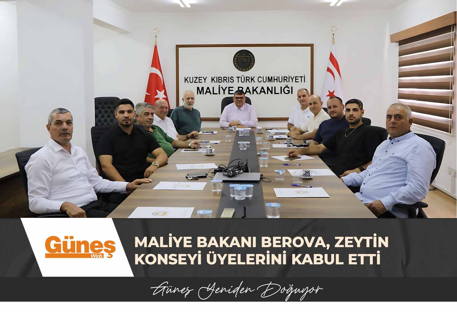 Maliye Bakanı Berova, Zeytin Konseyi üyelerini kabul etti