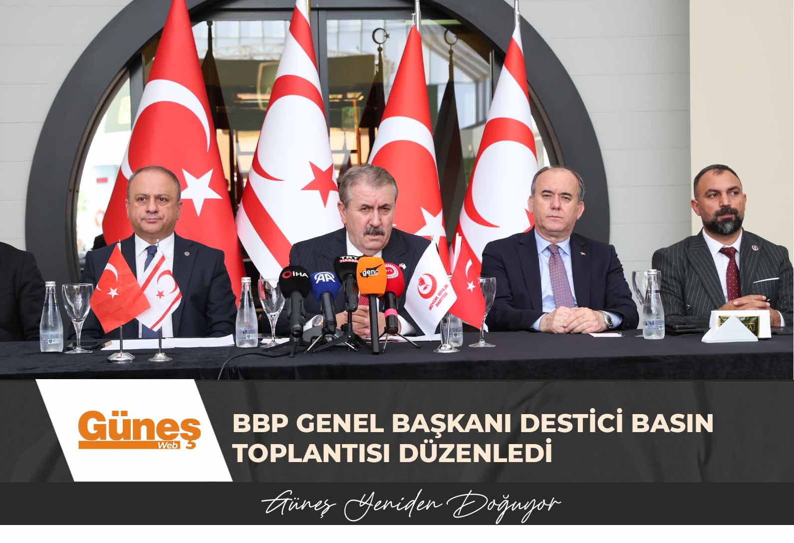 BBP Genel Başkanı Destici basın toplantısı düzenledi