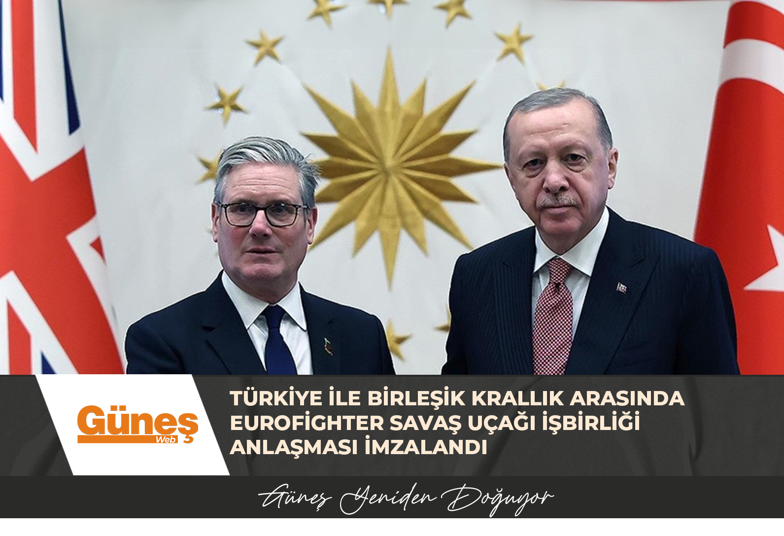 TÜRKİYE İLE BİRLEŞİK KRALLIK ARASINDA EUROFİGHTER SAVAŞ UÇAĞI İŞBİRLİĞİ ANLAŞMASI İMZALANDI