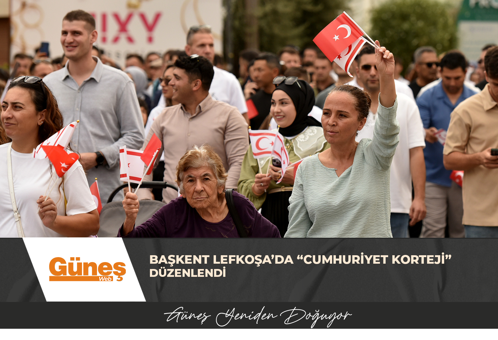 BAŞKENT LEFKOŞA’DA “CUMHURİYET KORTEJİ” DÜZENLENDİ