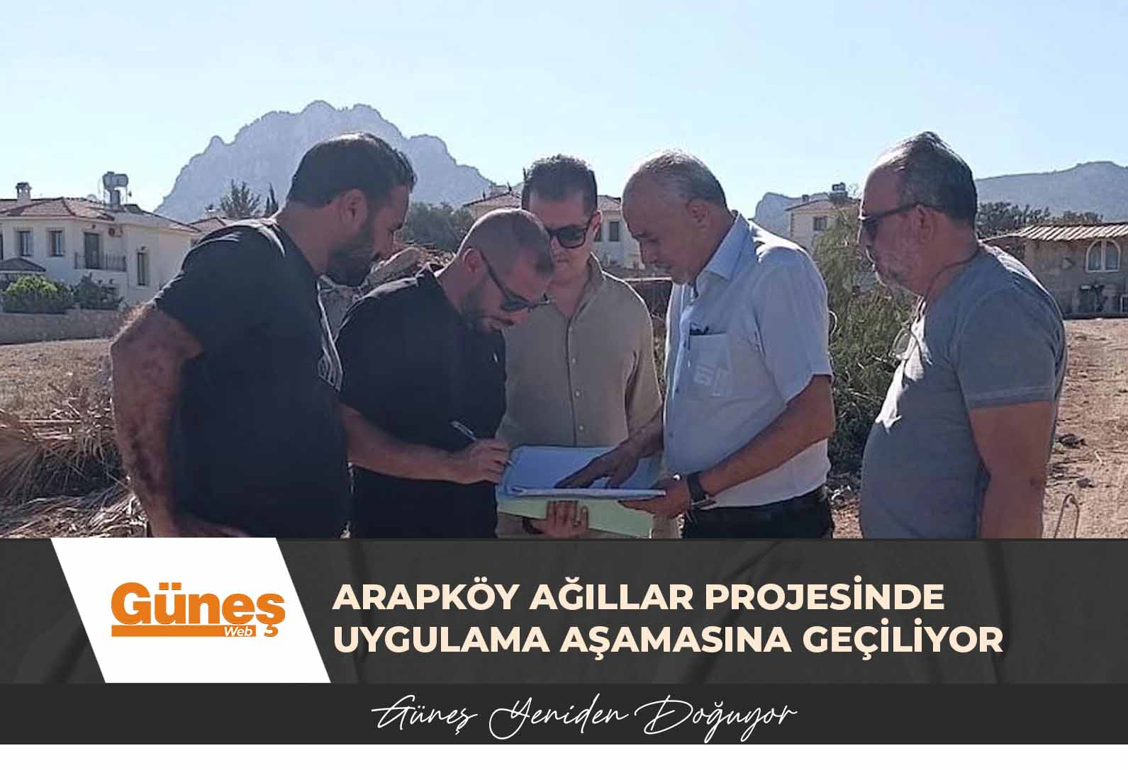 Arapköy Ağıllar Projesinde Uygulama Aşamasına Geçiliyor