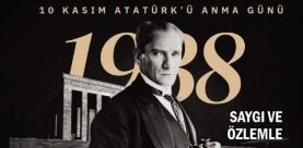 Atatürk 87’nci ölüm yıl dönümünde anılıyor