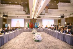 Bakü’de, Türk Devletleri Kızılay Ağı toplantısı yapıldı