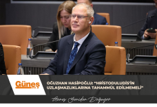 OĞUZHAN HASİPOĞLU: “HRİSTODULUDİS’İN UZLAŞMAZLIKLARINA TAHAMMÜL EDİLMEMELİ”