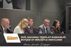 Sivil Savunma Teşkilatı Başkanlığı bütçesi oy birliğiyle onaylandı