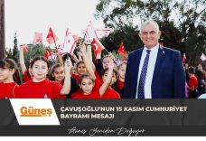 Çavuşoğlu’nun 15 Kasım Cumhuriyet Bayramı mesajı