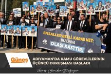 Adıyaman’da kamu görevlilerinin üçüncü duruşması başladı