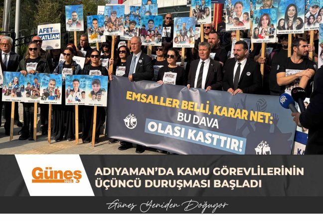 Adıyaman’da kamu görevlilerinin üçüncü duruşması başladı