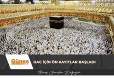 Hac için ön kayıtlar başladı