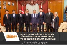 Başbakan Ünal Üstel, TÜRKPA Heyetini Kabul Etti