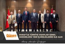 EVKAF ile Türkiye Vakıflar Genel Müdürlüğü yeni iş birliklerini ele aldı