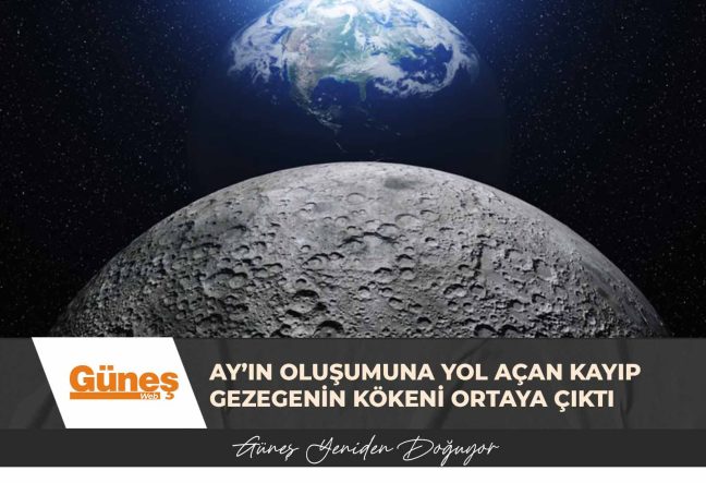 Ay’ın oluşumuna yol açan kayıp gezegenin kökeni ortaya çıktı