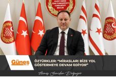 Öztürkler, Miroğlu ve Özgür’ü andı: “Mirasları bize yol göstermeye devam ediyor”