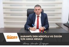 Karanfil’den Miroğlu ve Özgür için anma mesajı