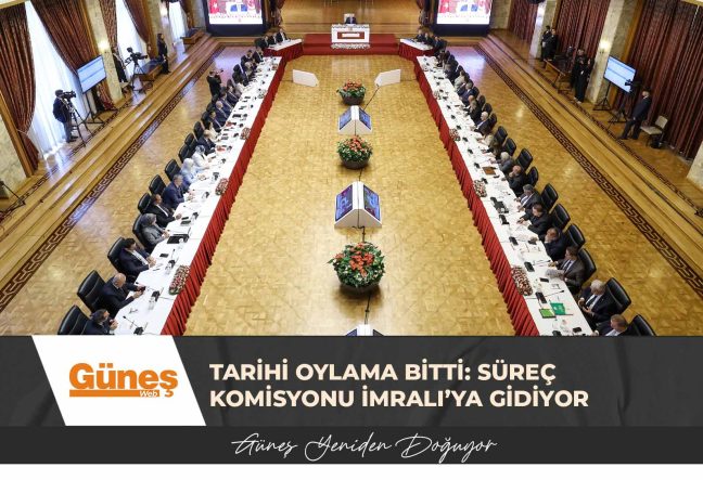 Tarihi oylama bitti: Süreç komisyonu İmralı’ya gidiyor