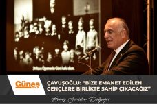 Çavuşoğlu: “Bize emanet edilen gençlere birlikte sahip çıkacağız”