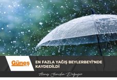 En fazla yağış Beylerbeyi’nde kaydedildi