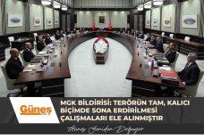 MGK bildirisi: Terörün tam, kalıcı biçimde sona erdirilmesi çalışmaları ele alınmıştır