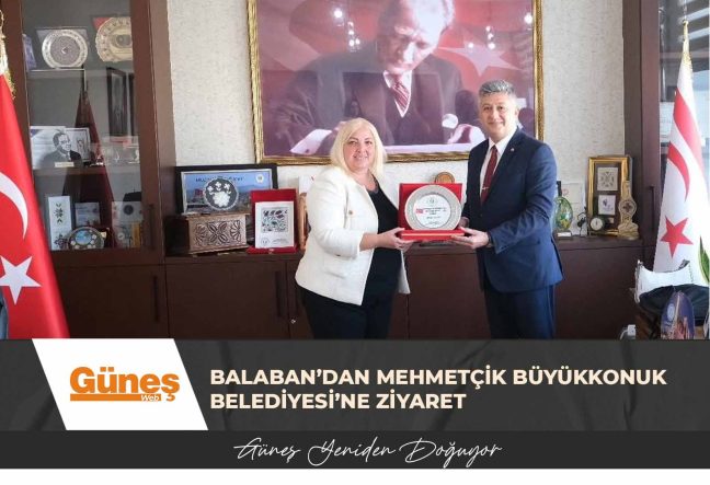 Sivil Savunma Teşkilat Başkanı Hakan Balaban’dan Mehmetçik Büyükkonuk Belediyesi’ne Ziyaret