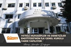 Yetkili Muhasipler ve Denetçiler Enstitüsü’nün ilk genel kurulu yarın yapılıyor