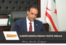 GARDİYANOĞLU: KAHRAMAN TÜRK SİLAHLI KUVVETLERİ’NİN ACISINI YÜREKTEN PAYLAŞIYORUM