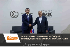 Cevdet Yılmaz Guterres’le görüştü: Türkiye, COP31’e ev sahipliği yapmaya hazır