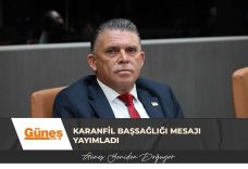 Karanfil başsağlığı mesajı yayımladı