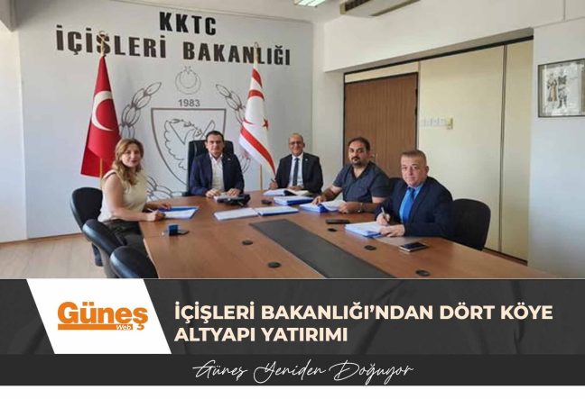 İçişleri Bakanlığı’ndan Dört Köye Altyapı Yatırımı