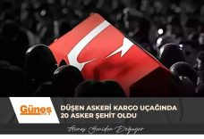 Düşen askeri kargo uçağında 20 asker şehit oldu