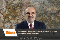 Aksa Enerji, Burkina Faso’da 20 Yıllık  Elektrik Satış Anlaşması İmzaladı