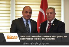 Türkiye Cumhuriyeti’nden Kayıp Şahıslar Komitesi’ne 100 bin dolar katkı
