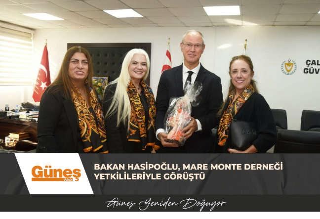 Bakan Hasipoğlu, Mare Monte Derneği yetkilileriyle görüştü