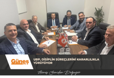 UBP, DİSİPLİN SÜREÇLERİNİ KARARLILIKLA YÜRÜTÜYOR