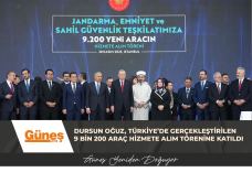 Dursun Oğuz, Türkiye’de Gerçekleştirilen 9 Bin 200 Araç Hizmete Alım Törenine Katıldı