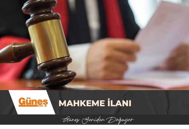 Mahkeme İlanı