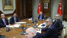 Erdoğan, Ukrayna konusunda Gönüllüler Koalisyonu Liderler Zirvesi’ne katıldı