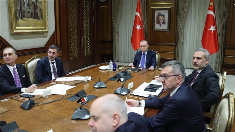 Erdoğan, Ukrayna konusunda Gönüllüler Koalisyonu Liderler Zirvesi’ne katıldı