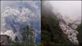 Endonezya’da Semeru Yanardağı patladı!  Alarm seviyesi en yüksek düzeyde