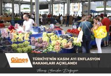 Türkiye’nin Kasım ayı enflasyon rakamları açıklandı