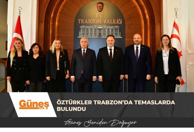 Meclis Başkanı Öztürkler Trabzon’da temaslarda bulundu