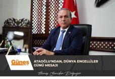 Ataoğlu’ndan, Dünya Engelliler Günü mesajı