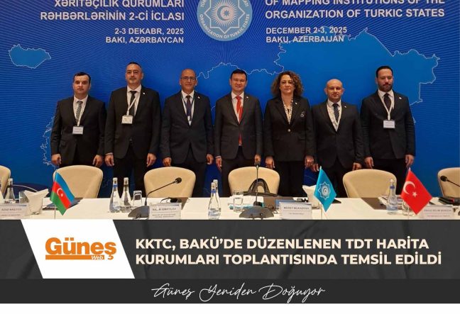 KKTC, Bakü’de Düzenlenen TDT Harita Kurumları Toplantısında Temsil Edildi