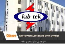 Kıb-Tek’ten abonelere borç uyarısı