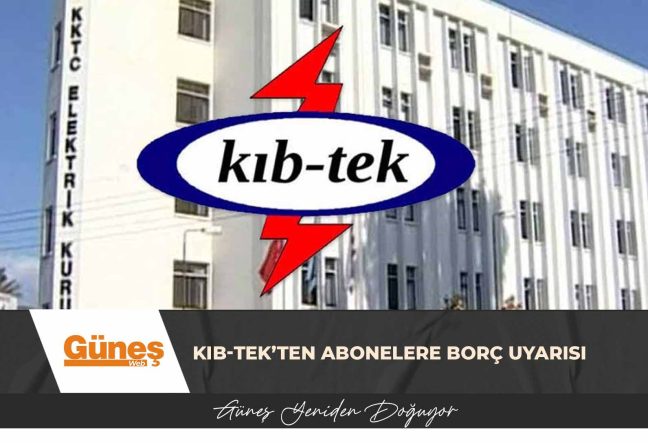 Kıb-Tek’ten abonelere borç uyarısı