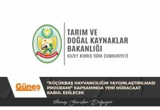 “Küçükbaş Hayvancılığın Yaygınlaştırılması Programı” kapsamında yeni müracaat kabul edilecek