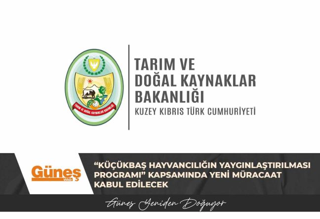 “Küçükbaş Hayvancılığın Yaygınlaştırılması Programı” kapsamında yeni müracaat kabul edilecek